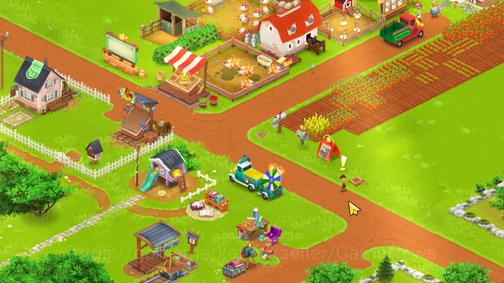 Hay Day Accounts Level 41 | Barn Storage 1100 + Silo Storage 625 |  image 3