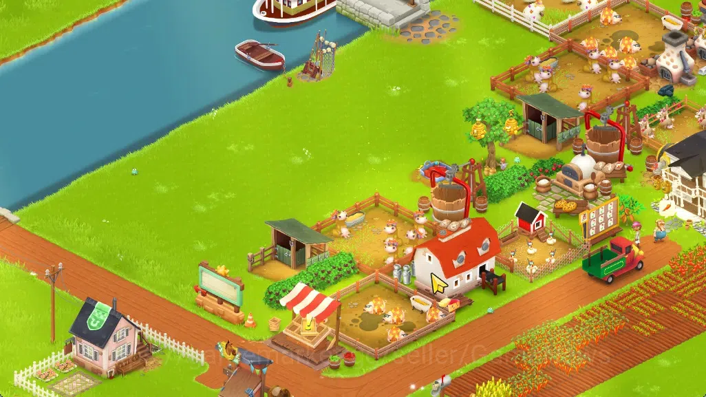 Hay Day Accounts Level 41 | Barn Storage 1100 + Silo Storage 625 |  image 4