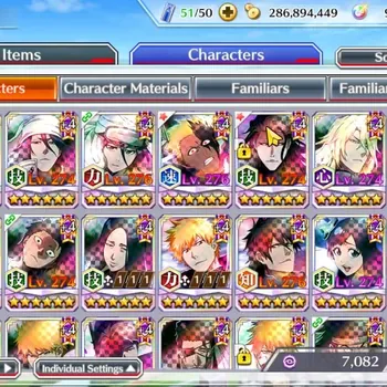 Bleach: Brave Souls Accounts Starter Global|BP 1M+670K CC|Fresh All Story|5 MT|11 TYBW26 Aizen,Byakuya,Rukia,Ichigo,Etc,11th