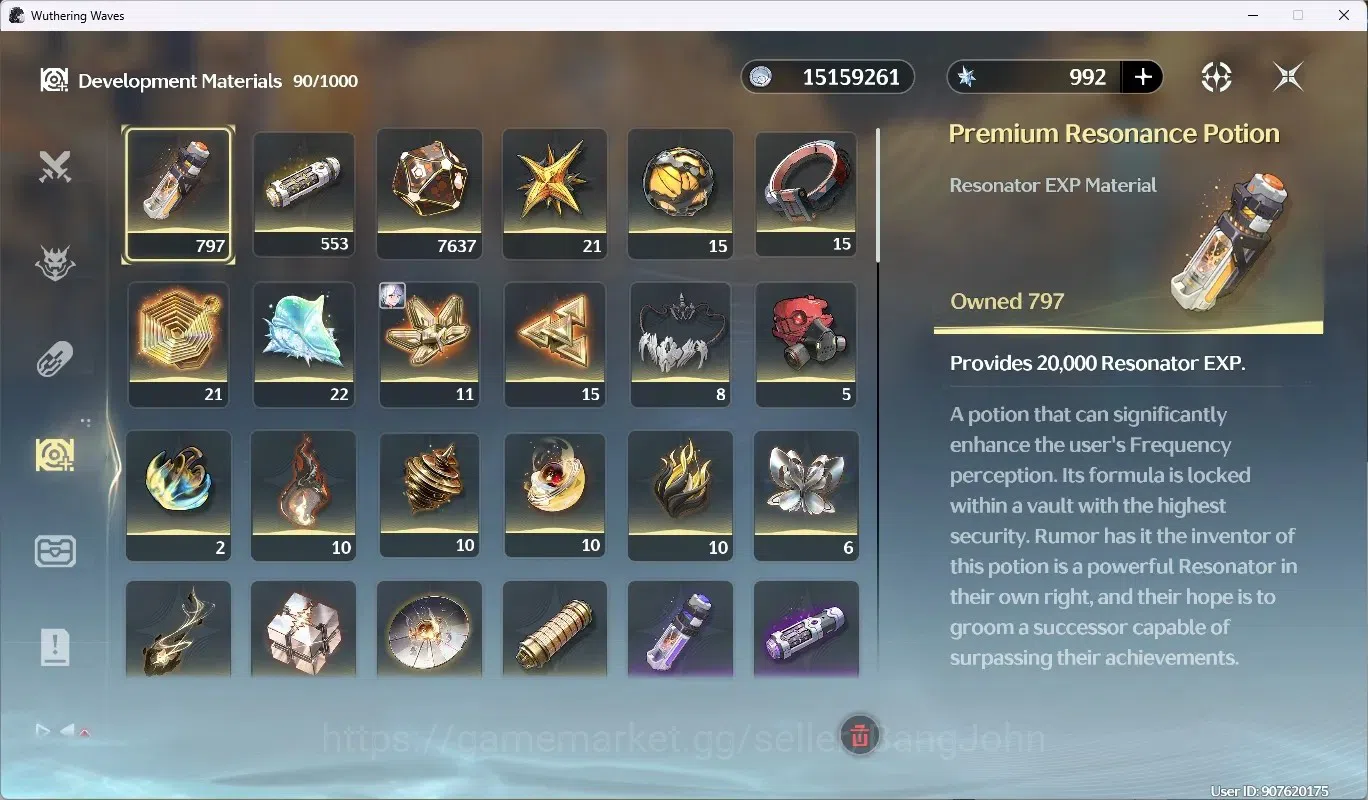 Wuthering Waves Accounts SEA|UL 58|Rank 6|3 Char Limited [(Lucy)Rc6,Rebecca image 14