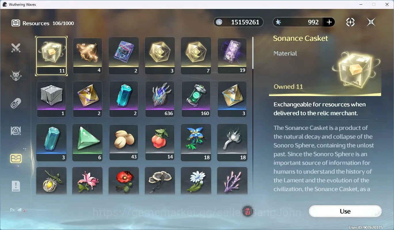Wuthering Waves Accounts SEA|UL 58|Rank 6|3 Char Limited [(Lucy)Rc6,Rebecca image 15