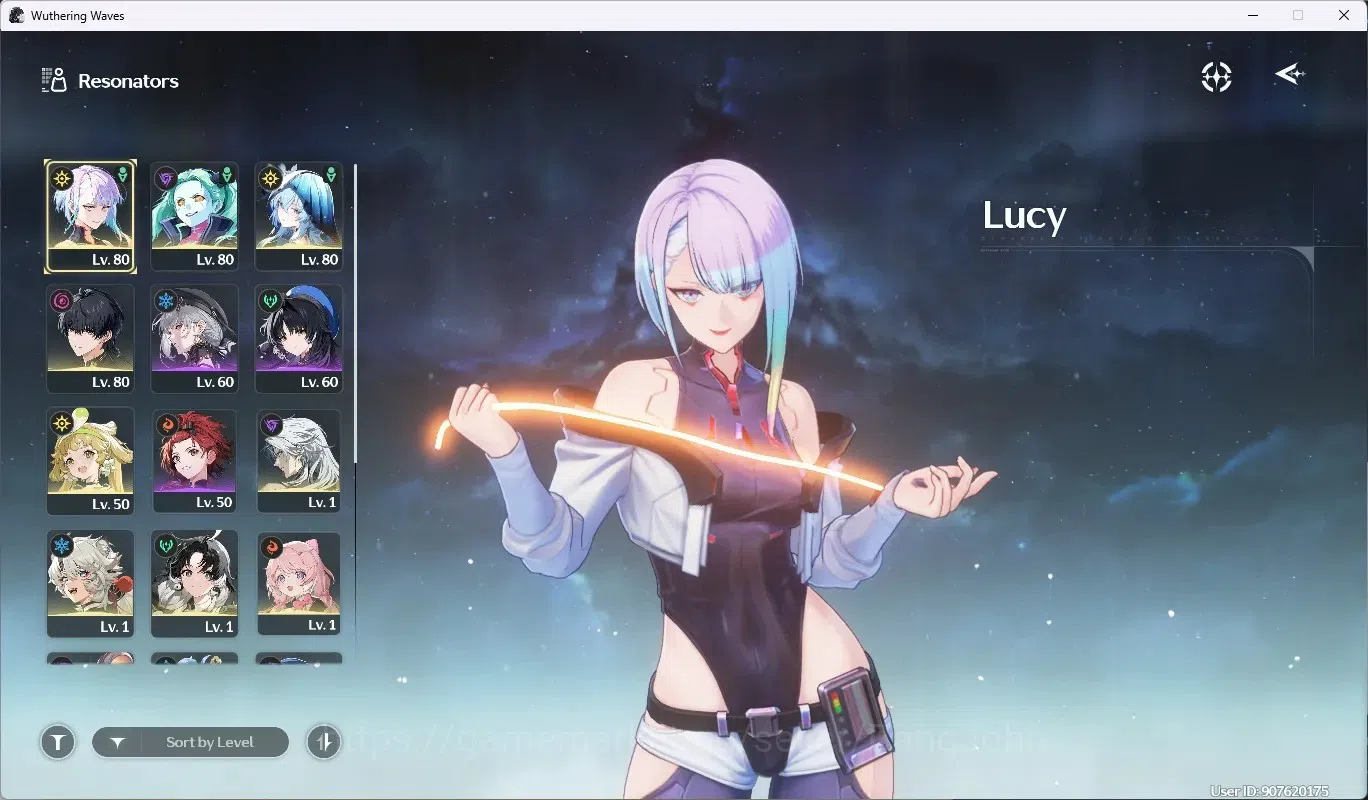 Wuthering Waves Accounts SEA|UL 58|Rank 6|3 Char Limited [(Lucy)Rc6,Rebecca image 2