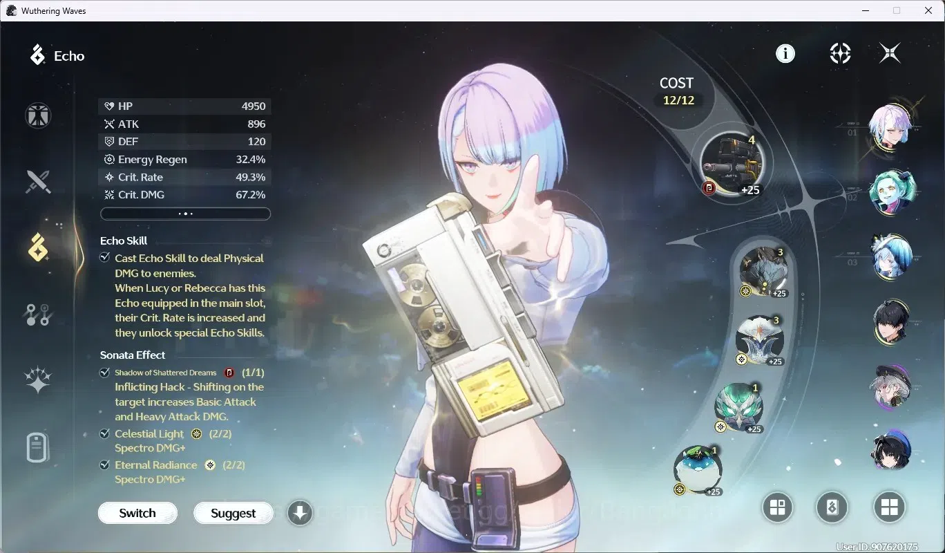 Wuthering Waves Accounts SEA|UL 58|Rank 6|3 Char Limited [(Lucy)Rc6,Rebecca image 5