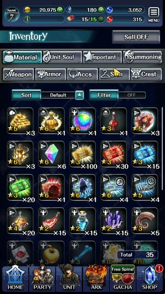 Last Cloudia Accounts Mid‑Game GLOBAL|Rank 7|Collab Brave Frontier (Goddess Tilith,Fire God Vargas) + (Goddess Lilaha)| 4 7