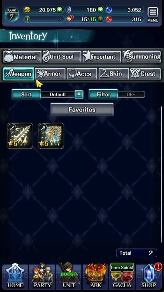 Last Cloudia Accounts Mid‑Game GLOBAL|Rank 7|Collab Brave Frontier (Goddess Tilith,Fire God Vargas) + (Goddess Lilaha)| 4 9
