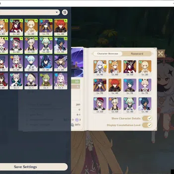 Genshin Impact Mid Game ASIA|AR 50|3 Limited +2(*5Weapon)|Chasca+Sign,Skir image 1