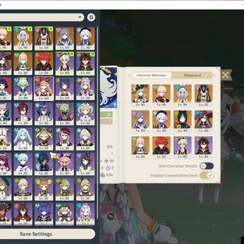 Genshin Impact Mid Game ASIA | AR 51 | 4 Limited + 2 (*5Weapon) | [Navia,M image 1
