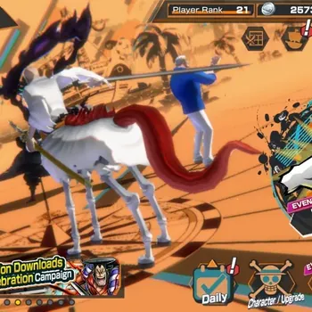 One Piece Bounty Rush Accounts High-End Android |PR 21|6 EX|MAX 5|St.Ethanbaron,Zephyr,Zoro&Sanji,D.Garp,Borsalino,D.Roger