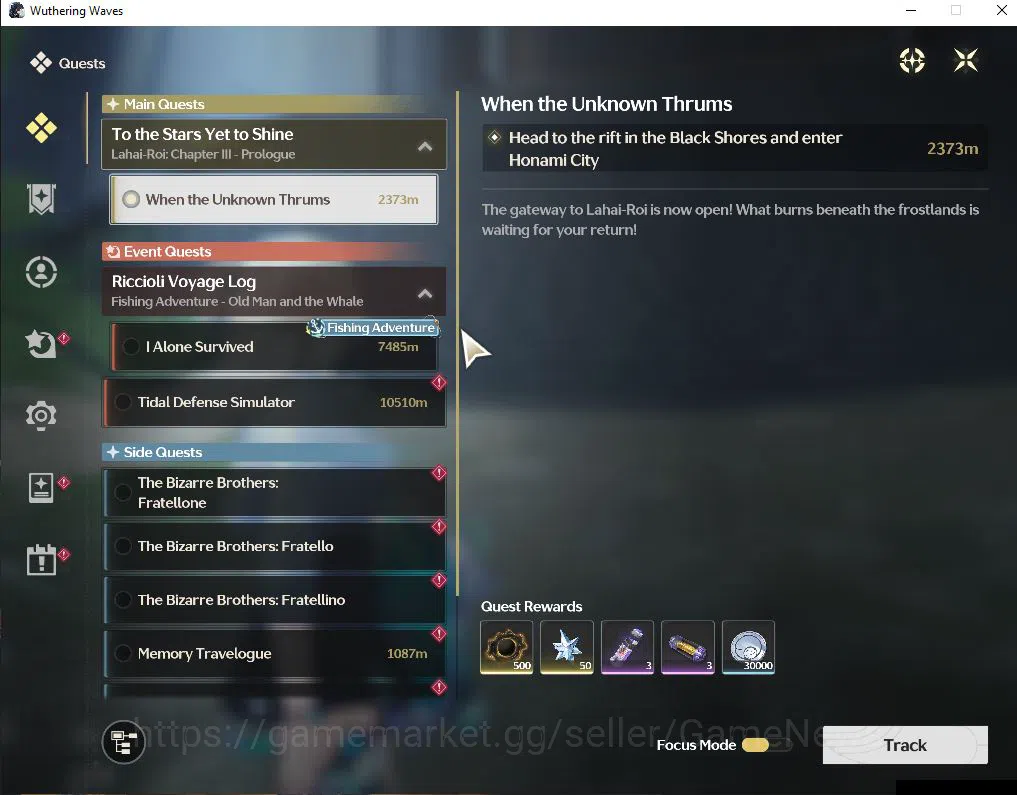 Wuthering Waves Accounts Mid-Game SEA | UL 47 | 1 Limited | [Lynae R4]+Sign | MC Female | DB Lv29 | Chapter 3 Story | Log 7