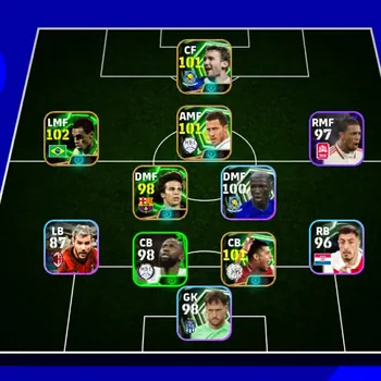 eFootball Accounts Legends & Iconic Players 7,385+ ANDROID COIN➤Frank Rijkaard 101➤Denílson 101➤Moisés Caicedo 101➤Andriy