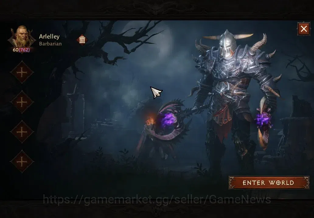Diablo Immortal Accounts High-End SA-Oza|CS ON|Lv60(390)|Barbarian|CR 2k|Reso 600|Paragon Vanquisher|INFERNO VII|Take 1