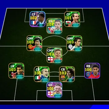 eFootball Accounts High-End Mobile|PW 3180|13 Epic(Suarez,Cannavaro,Gerrard,Park-JiSung,Bale,Etc)|12 Show Time|Konami