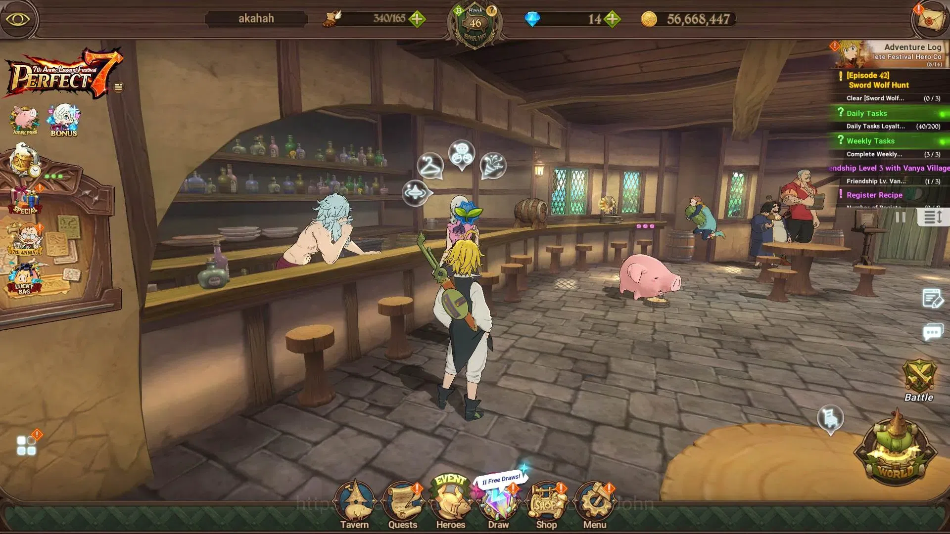The Seven Deadly Sins: Grand Cross Accounts Global|2.1M CC|20 LS|LR Mesis 3/6|UR Menor 1/6,KOP image 1
