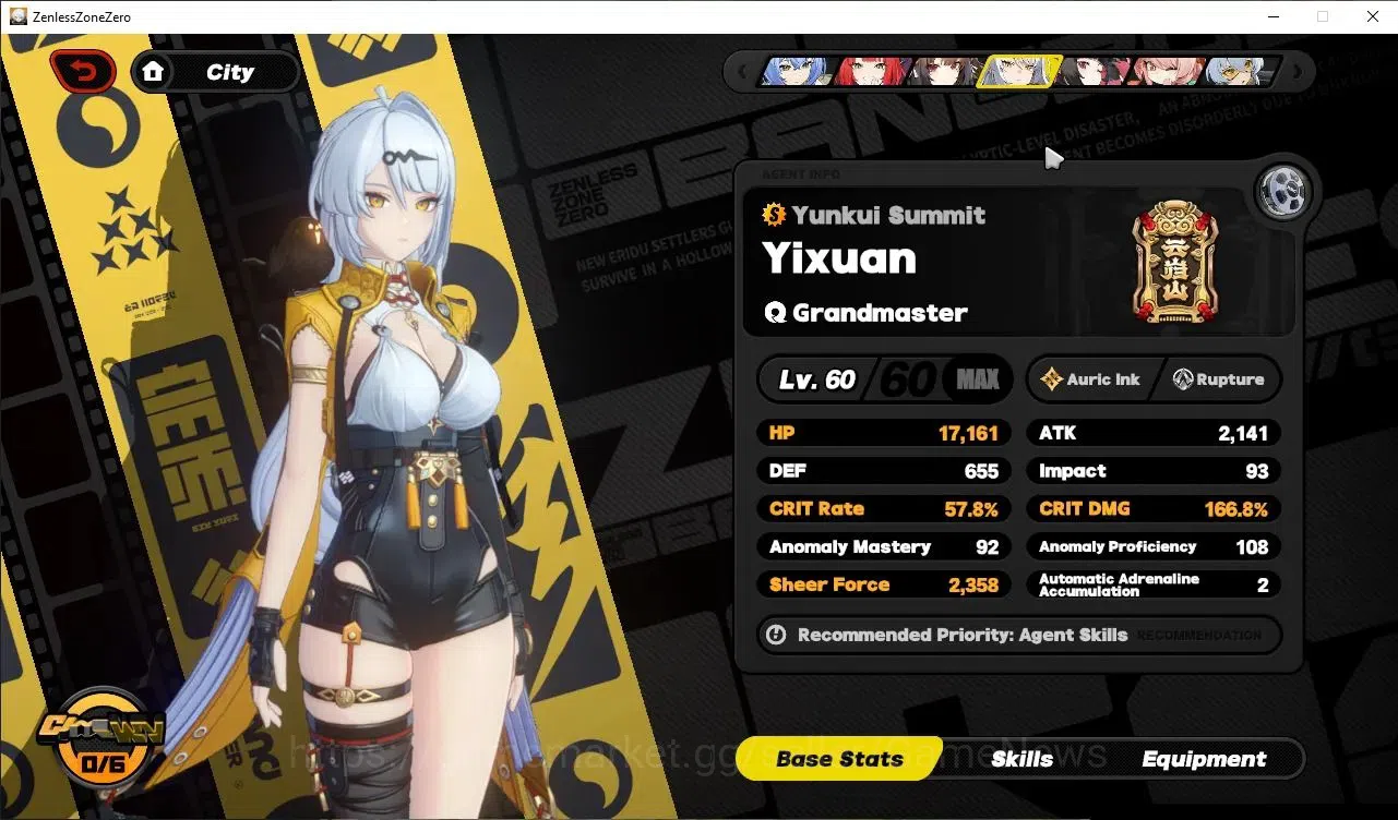 Zenless Zone Zero Accounts ASIA|IK 58|S1 Ch5|6 Limited[(Ye Shunguang,Yixuan,L image 20