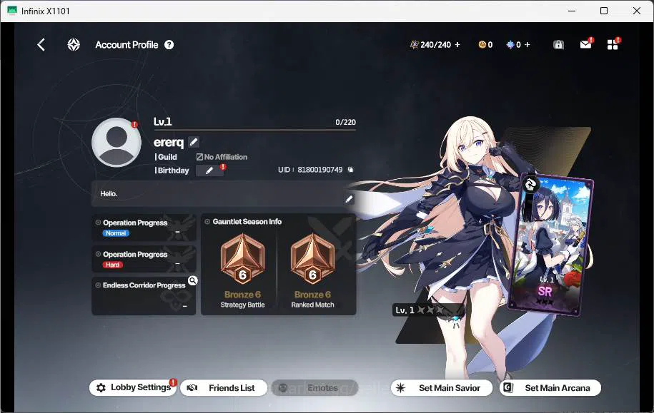 StarSavior Accounts Global| Starter Lv 1| 6 SSR Asherah, Charlotte, fr image 2