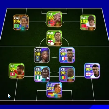 eFootball Accounts Legends & Iconic Players Android|Power 3074|Big Time Ronaldinho Gaucho|Epic David Seaman,Shevchenko|5