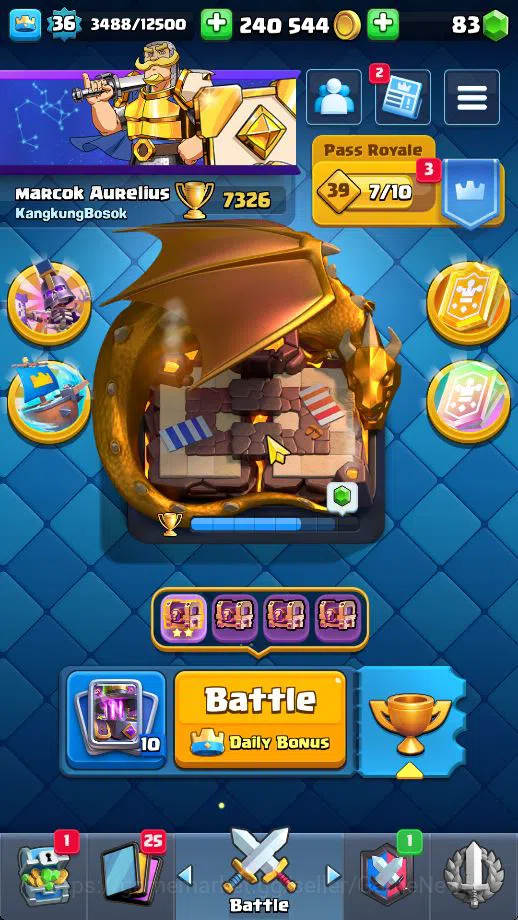 Lv 36|Trophy 7326|KTL 12|Limited Skin|Card 120| 1 HERO 5 EVO 7 Champ 21 Legendary 33 Epic 30 Rare 29 Common |Take Email(CR1392) Clash Royale Midgame Lv 36|Trophy 7326|KTL 12|Limited Skin|Card 120| 1 image 1