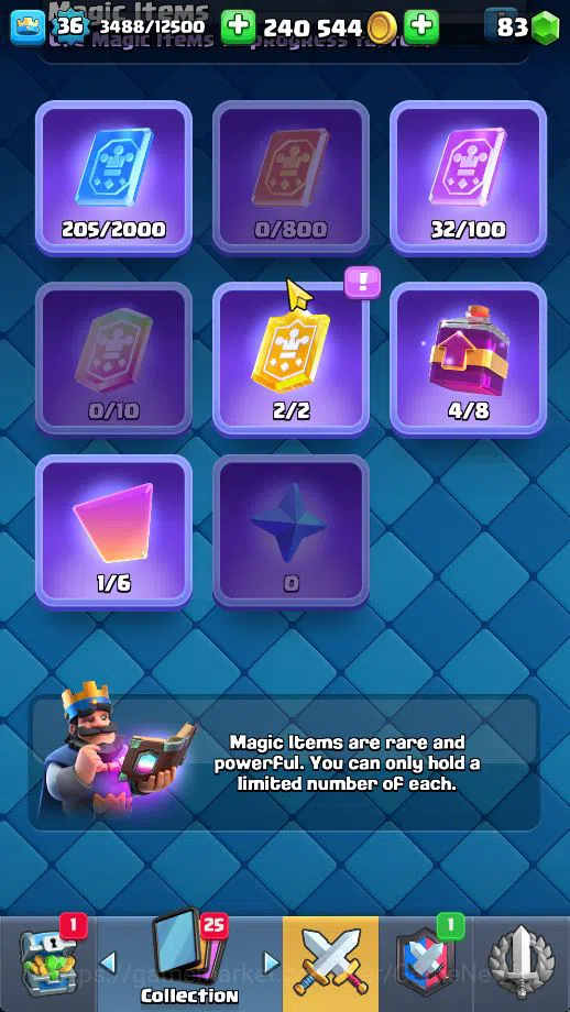 Clash Royale Accounts Midgame Lv 36|Trophy 7326|KTL 12|Limited Skin|Card 120| 1 HERO 5 EVO 7 Champ 21 Legendary 33 Epic 30 14