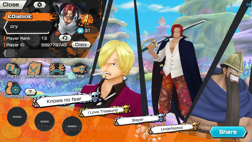 One Piece Bounty Rush Accounts Global|2 EX META|Blackbeard Pirate Kuzan,Devine Sh image 2