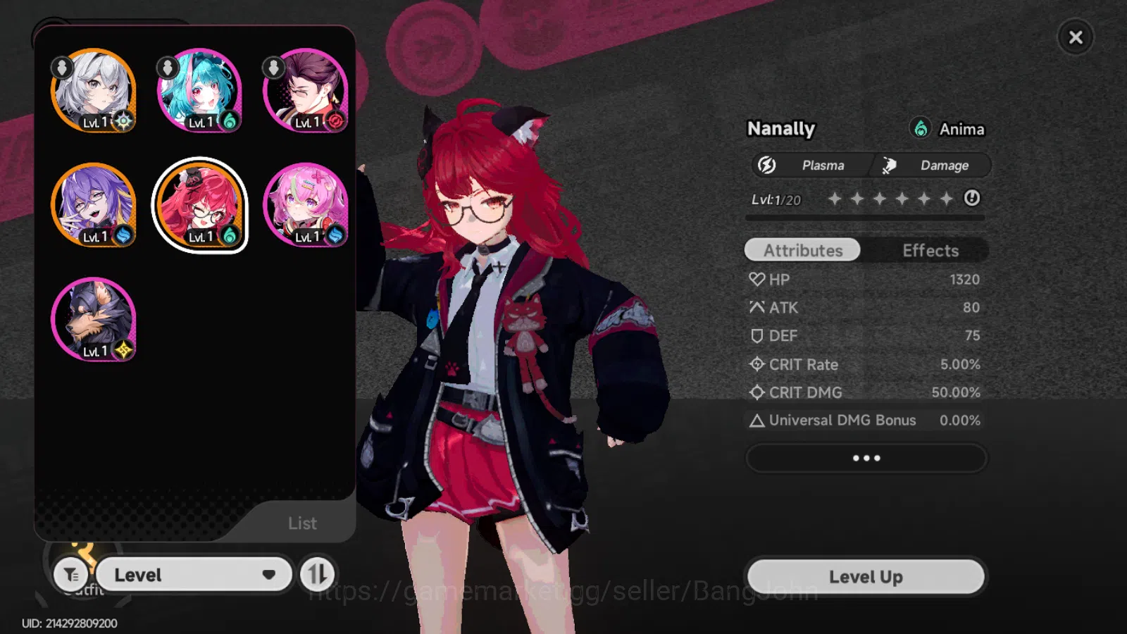 Neverness to Everness Accounts AMERICA|Starter Lv3|2S Char NANALYdupe2,Fadia+4A|M image 9