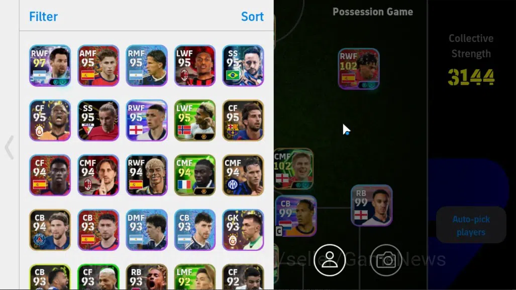 eFootball Accounts Android|Epic Peter Schmeichel,Steven Gerrard,Frank image 2