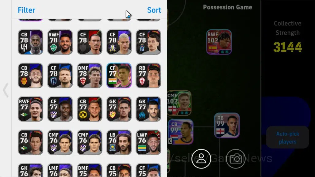 eFootball Accounts Android|Epic Peter Schmeichel,Steven Gerrard,Frank image 6