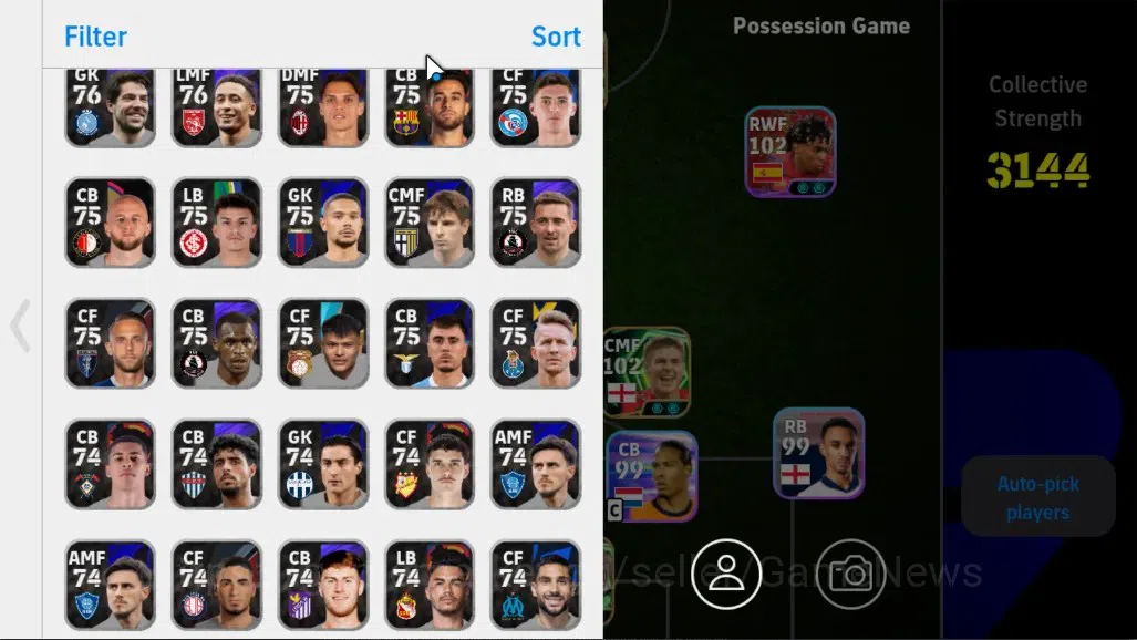 eFootball Accounts Android|Epic Peter Schmeichel,Steven Gerrard,Frank image 7