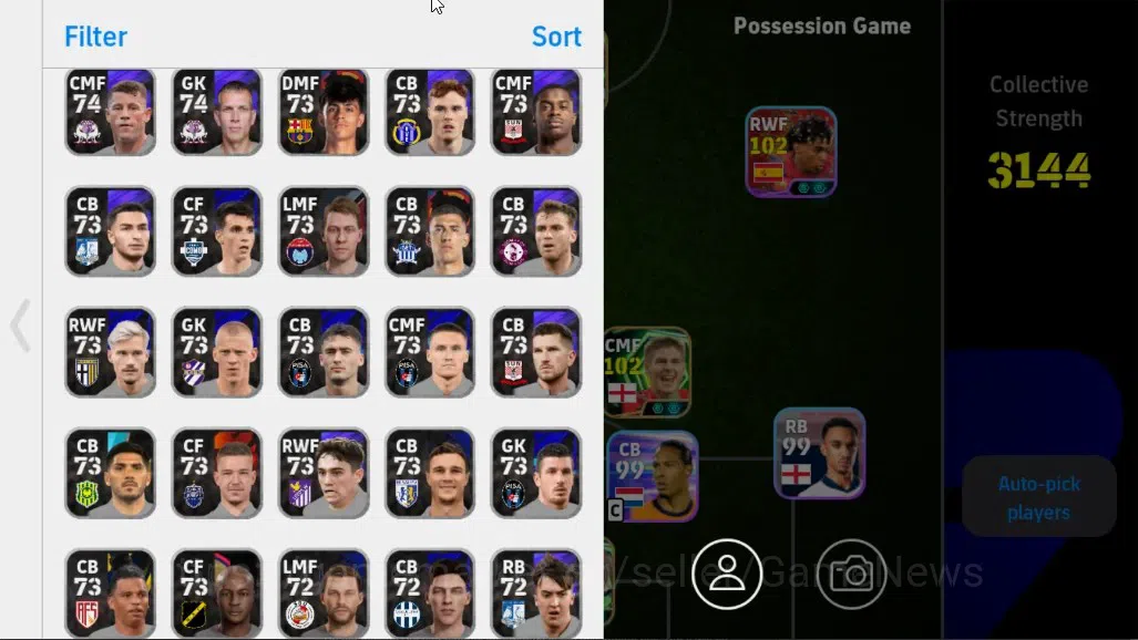 eFootball Accounts Android|Epic Peter Schmeichel,Steven Gerrard,Frank image 8