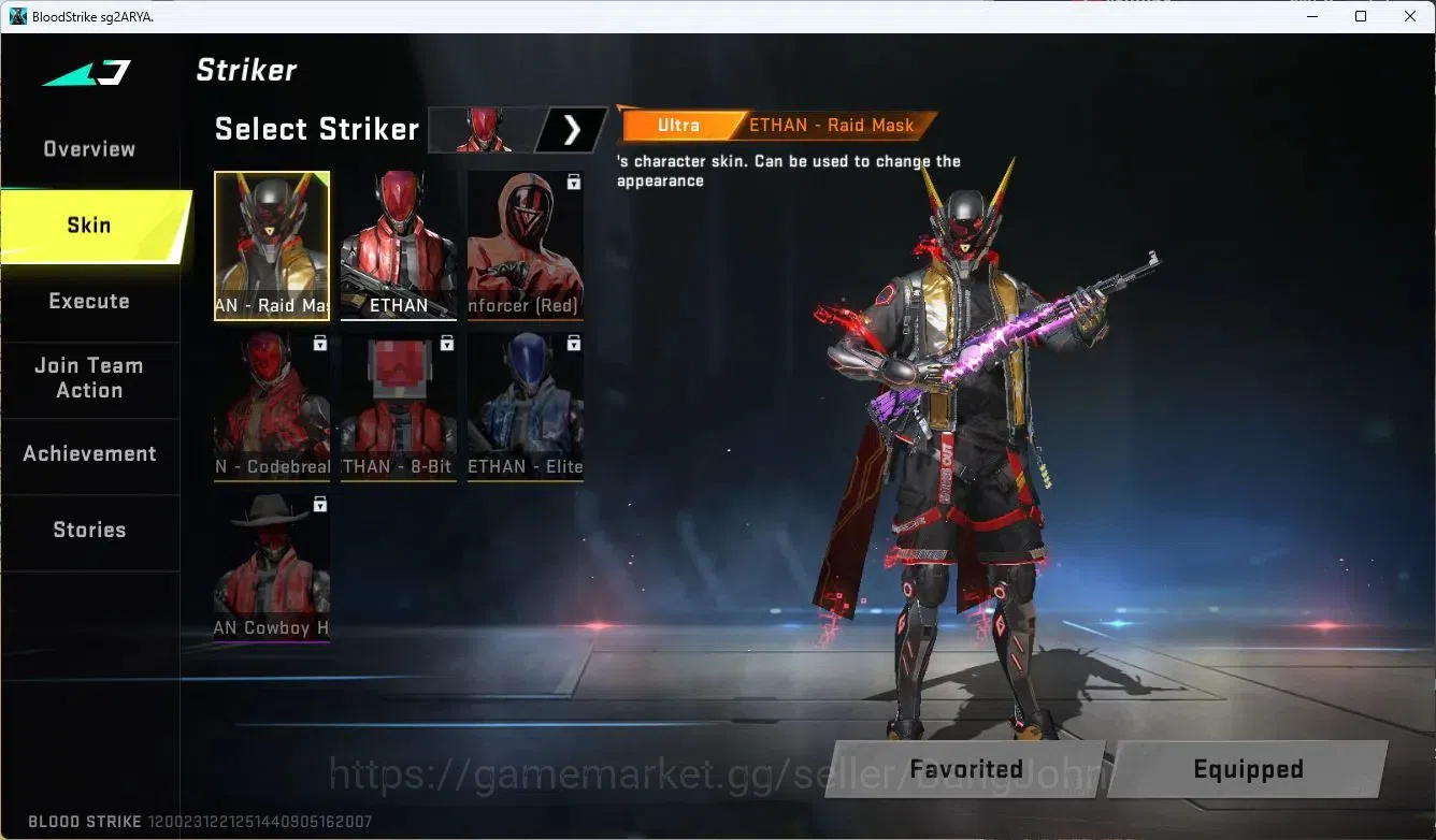 Blood Strike Accounts Unknown | 7DS Kar98k | ULTRA ETHAN Striker | 8 7DS image 2