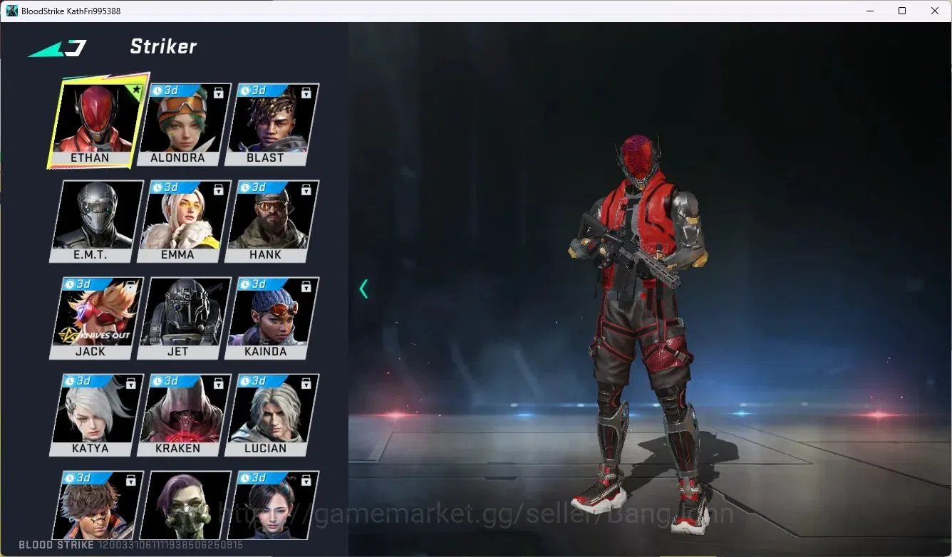 Blood Strike Accounts ASIA | 1 Name-Changing Card | More Check SS BS1683 image 3