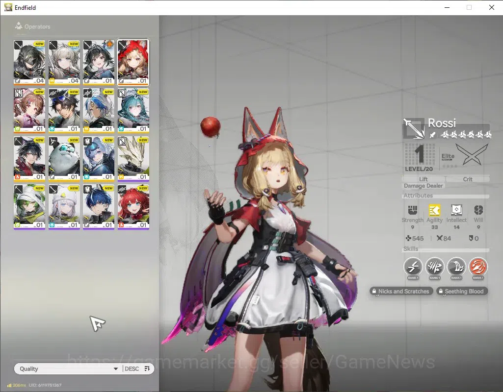 Arknights: Endfield Accounts NA/EU | Starter Account | Rossi | Ardelia+Sign | L image 2