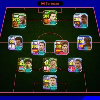 eFootball Accounts Others Android|PW 3168|Lamine Yamal ShowT,Wayne Rooney Epic,Frank Rljkaard Epic,Steven Gerrard
