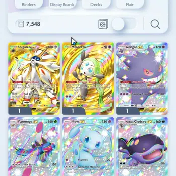 Pokémon TCG Pocket Mid-Level EN 7,5K Card|155 EX|2 Crown [Solgaleo,Meloetta] 26 image 1
