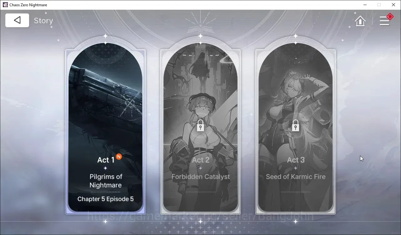 Chaos Zero Nightmare Accounts Global Lv53 | 13* Character Heidemarie,Diana,Narja image 15