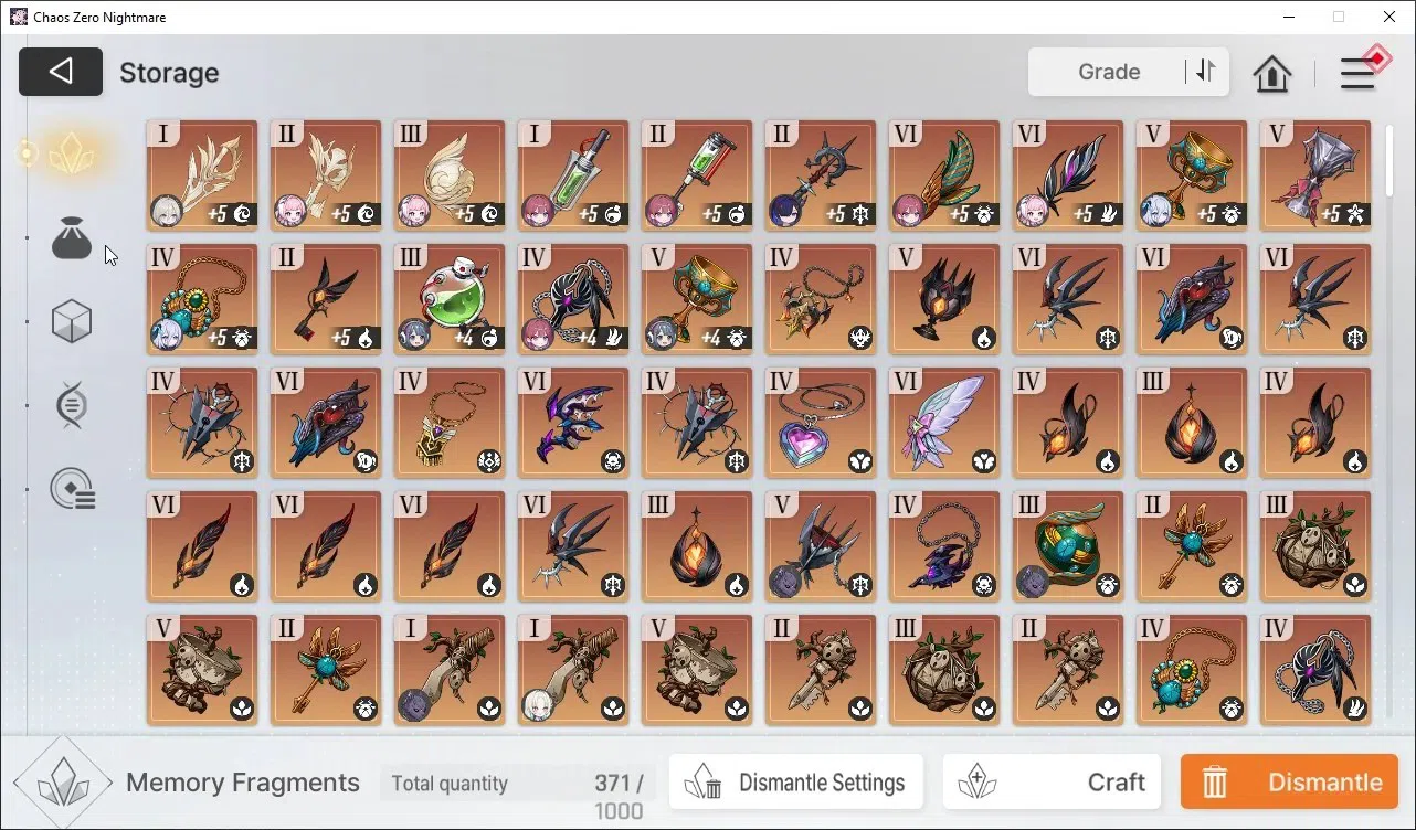 Chaos Zero Nightmare Accounts Global Lv53 | 13* Character Heidemarie,Diana,Narja image 18
