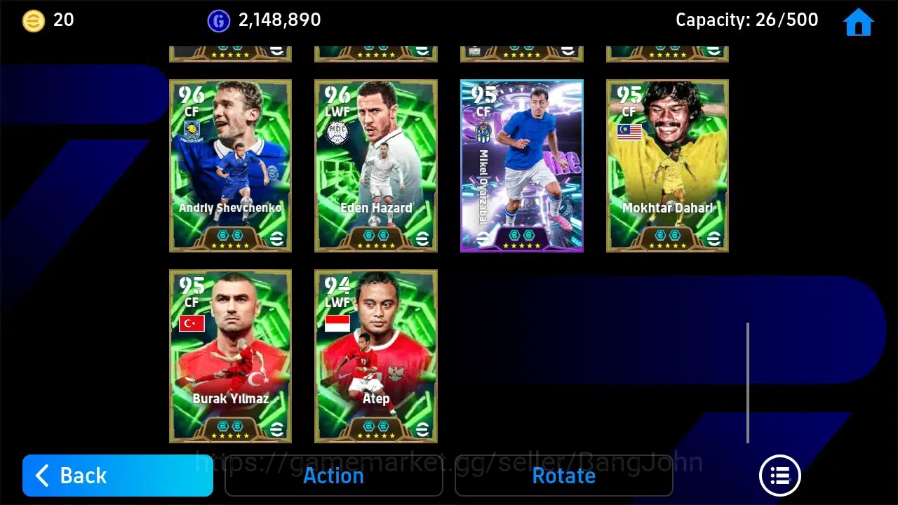 eFootball Accounts ANDROID|PW 3205|Arda Guler ST,Yassine Bounou ST,De image 1