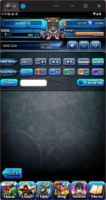 Grand Summoners Accounts Others GLOBAL|Fresh starter|Rank 1|Cristal 2396|Clyde,Riana,Bakoo,Feena,etc|check SS|GS181B 5