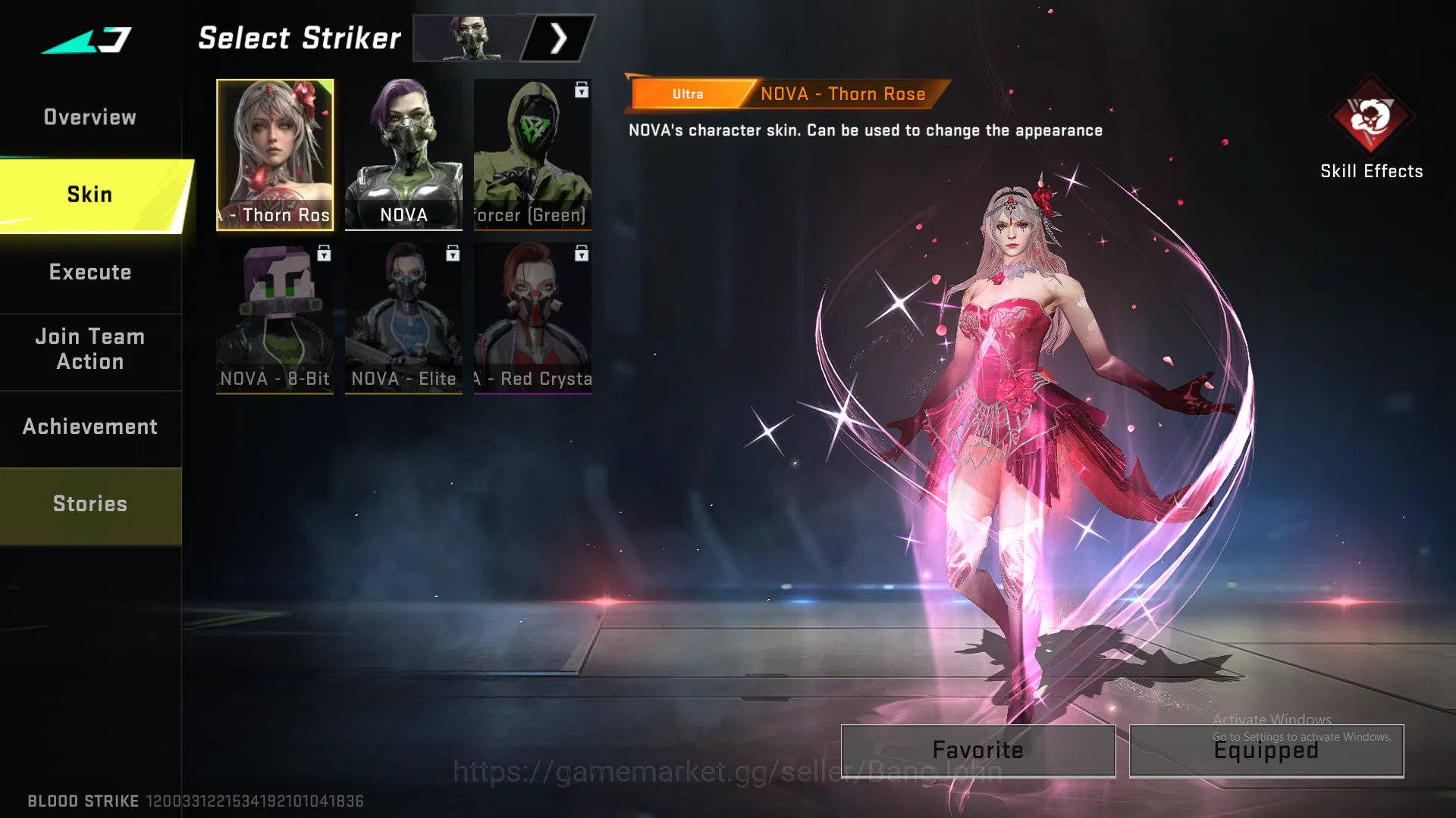 Blood Strike Accounts Others Polosan nova ultra BS106B 2