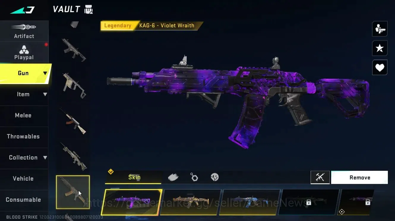 Blood Strike Accounts Others ASIA|ETERNAL ZERO-Odashadow|ULTRA [Zero,Blast,Volt,Origin12,SCAR,etc]|LMT 11