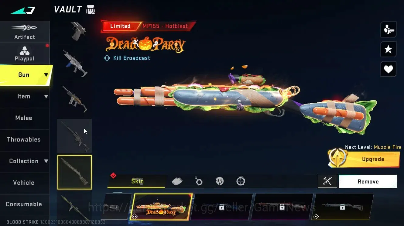 Blood Strike Accounts Others ASIA|ETERNAL ZERO-Odashadow|ULTRA [Zero,Blast,Volt,Origin12,SCAR,etc]|LMT 13