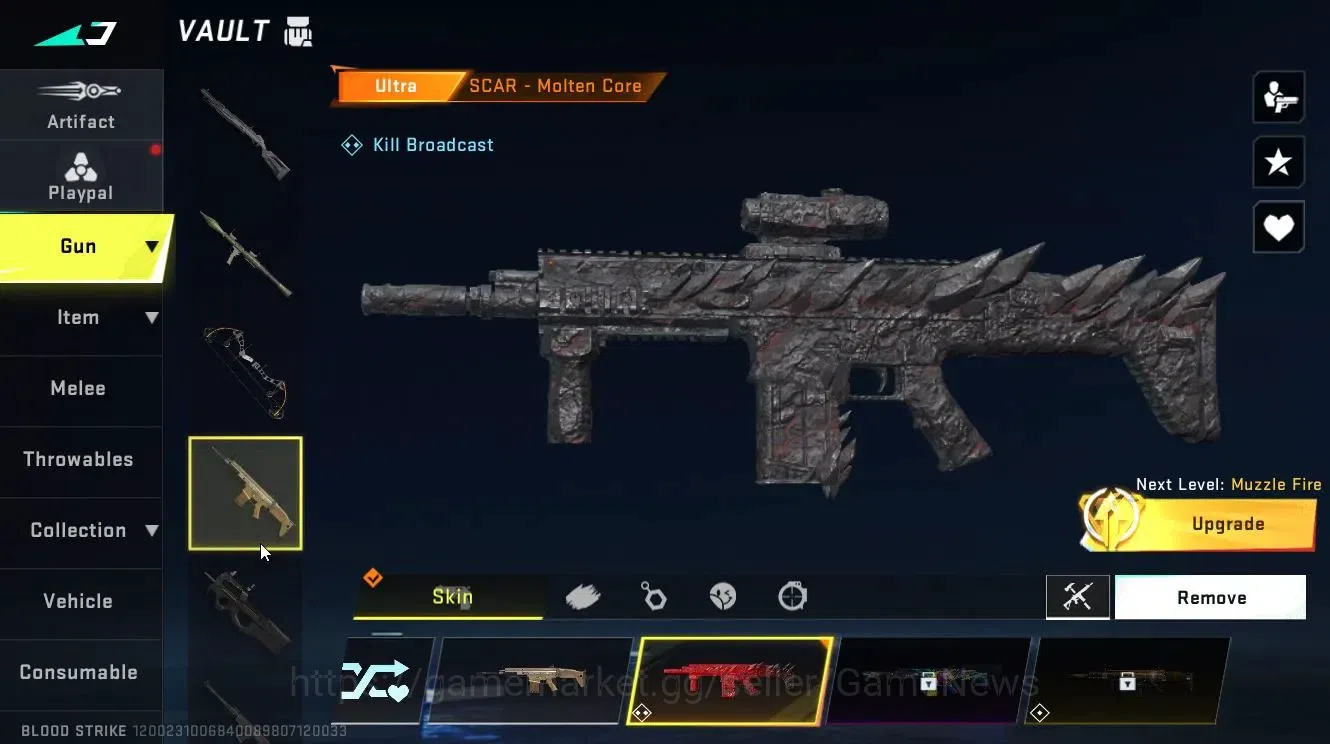 Blood Strike Accounts Others ASIA|ETERNAL ZERO-Odashadow|ULTRA [Zero,Blast,Volt,Origin12,SCAR,etc]|LMT 15