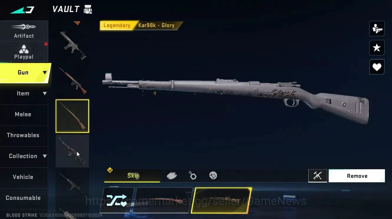 Blood Strike Accounts Others ASIA|ETERNAL ZERO-Odashadow|ULTRA [Zero,Blast,Volt,Origin12,SCAR,etc]|LMT 18