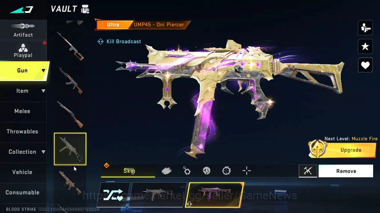 Blood Strike Accounts Others ASIA|ETERNAL ZERO-Odashadow|ULTRA [Zero,Blast,Volt,Origin12,SCAR,etc]|LMT 20