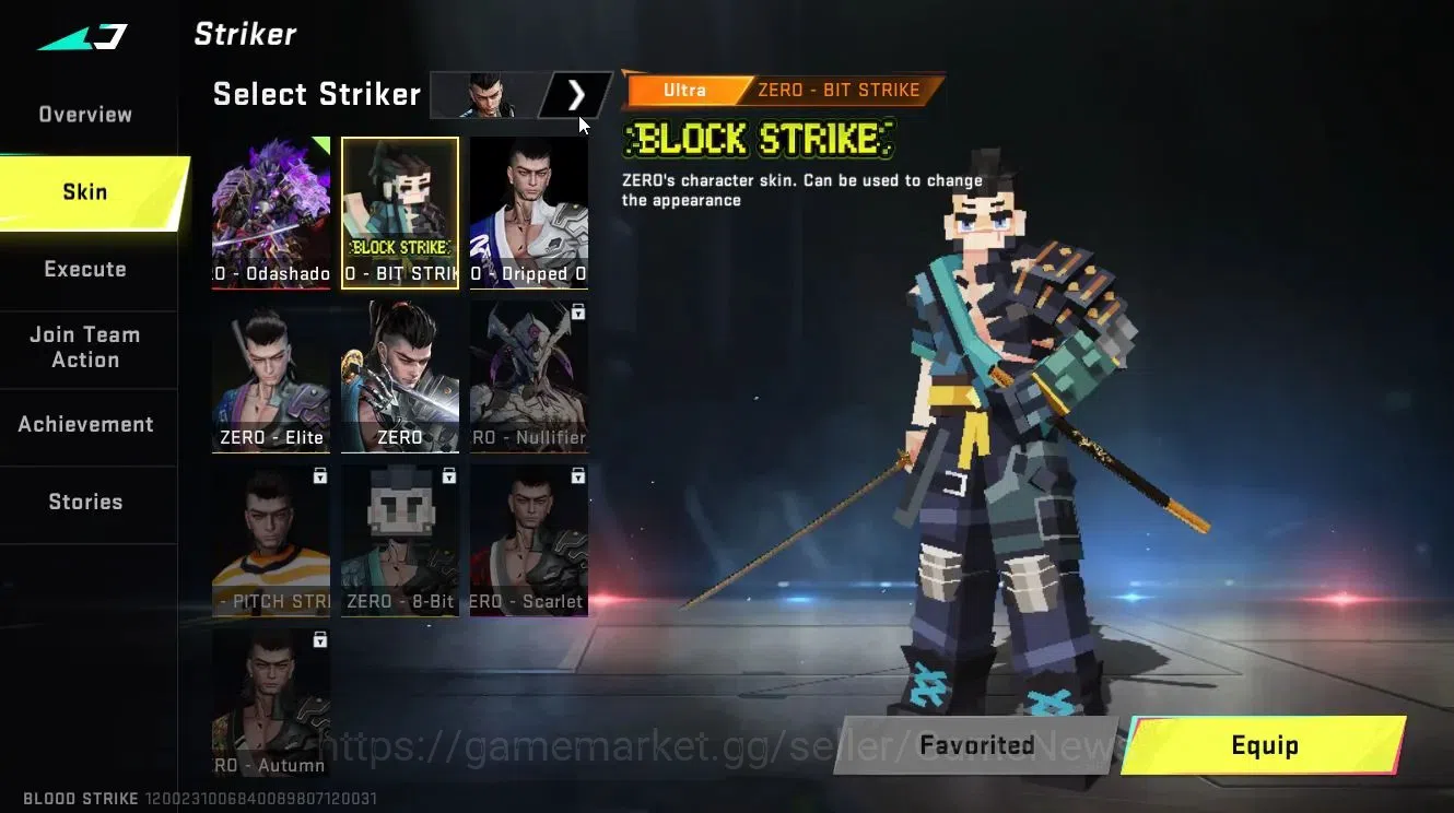 Blood Strike Accounts Others ASIA|ETERNAL ZERO-Odashadow|ULTRA [Zero,Blast,Volt,Origin12,SCAR,etc]|LMT 4
