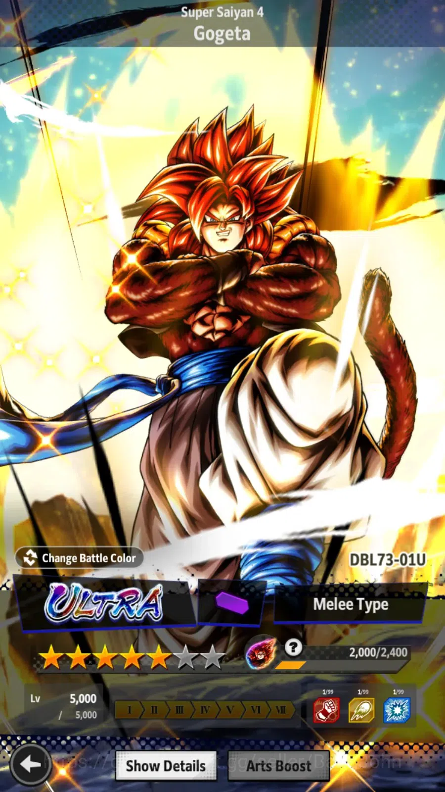Dragon Ball Legends Accounts High-End Android | Lvl 163|150M Total Power|3 LR|4UL|LR S Vegito,SV Goku,Broly Fury|UL SS4 14