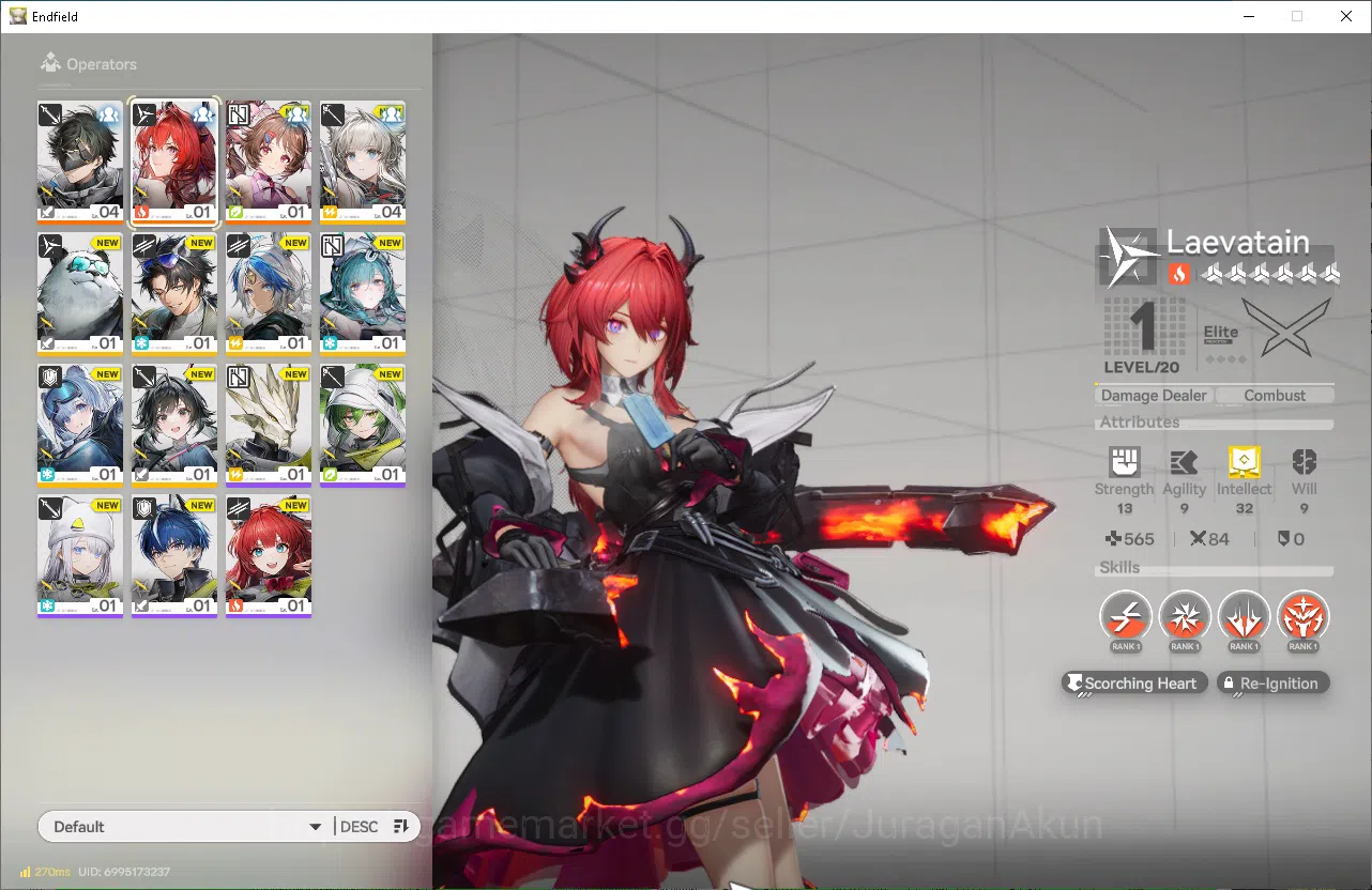 Arknights: Endfield Accounts NA/EU|Fresh Starter,Day 3|Meta SSR Laevatain,Ardel image 6