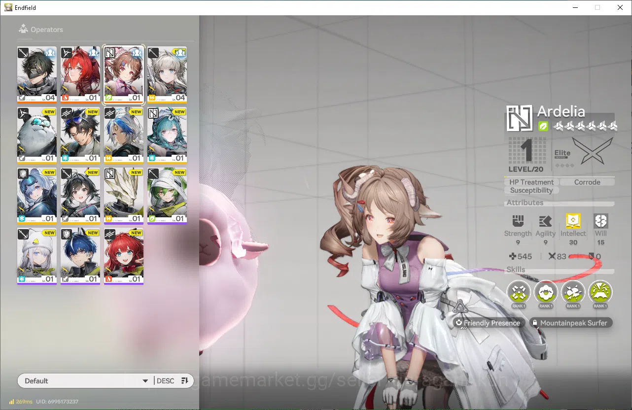 Arknights: Endfield Accounts NA/EU|Fresh Starter,Day 3|Meta SSR Laevatain,Ardel image 8
