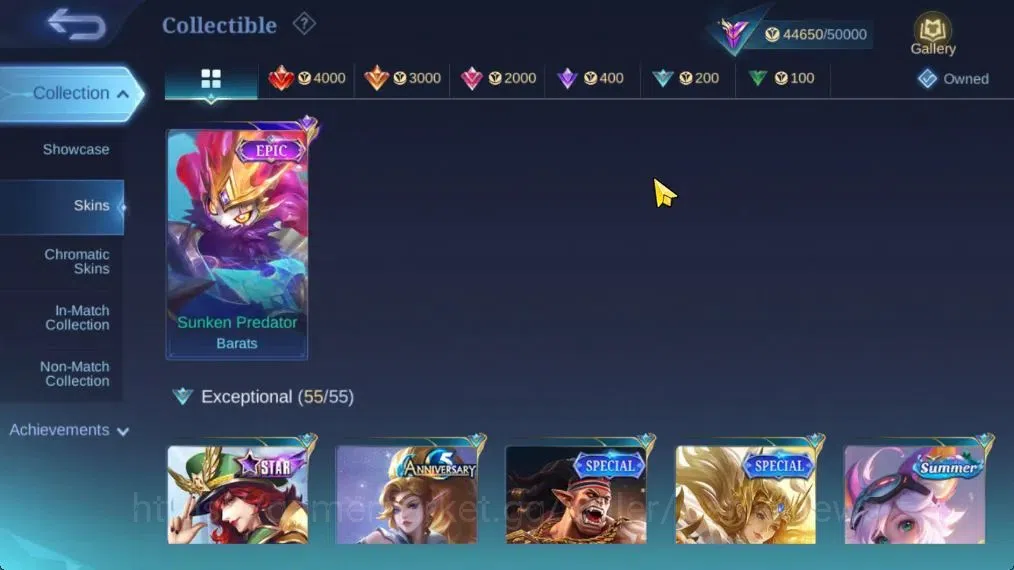 Mobile Legends: Bang Bang Accounts Hero 132|Skin 234|High Glory 81|PACE Fanny,SpongeB image 11