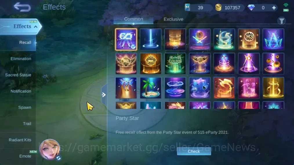 Mobile Legends: Bang Bang Accounts Hero 132|Skin 234|High Glory 81|PACE Fanny,SpongeB image 13