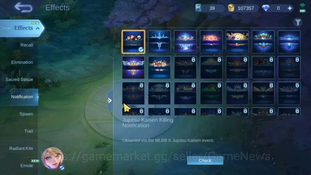 Mobile Legends: Bang Bang Accounts Hero 132|Skin 234|High Glory 81|PACE Fanny,SpongeB image 15
